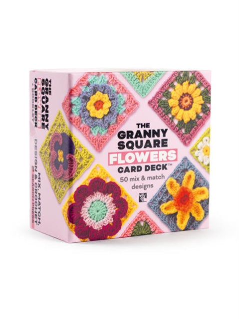 The Granny Square Flowers Card DeckT : 50 Mix and Match Designs - Claire Montgomerie