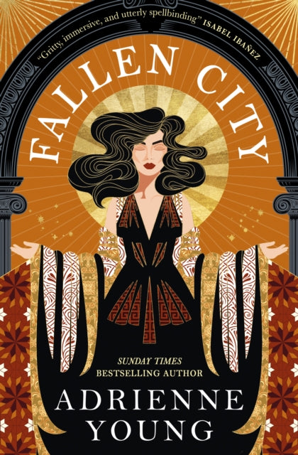 Front cover of Fallen City by Adrienne Young, hardback