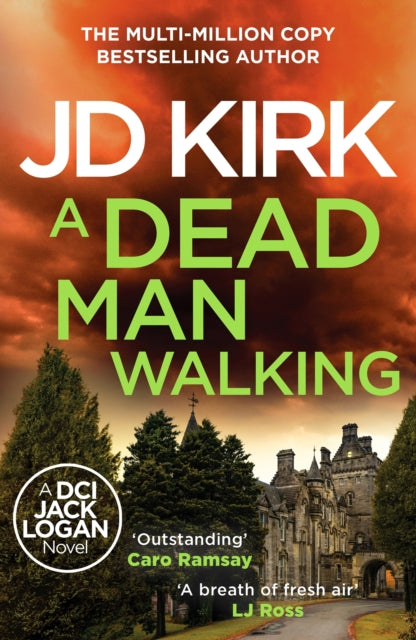 Front cover of A Dead Man Walking by JD Kirk, paperback