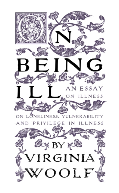 Front cover of On Being Ill by Virginia Woolf, paperback