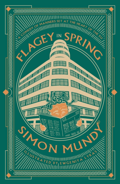 Front cover of Flagey in Spring by Simon Mundy, paperback