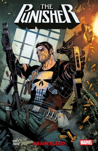 Front cover of Punisher Red Band: Brain Bleed by Julius Ohta, paperback