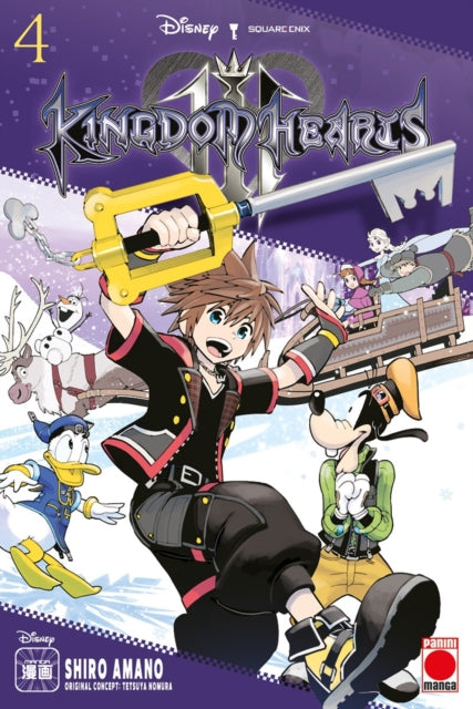 Front cover of Kingdom Hearts III Volume 4 by Shiro Amano, paperback