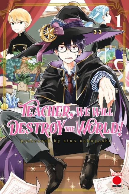 Front cover of Teacher, We Will Destroy The World! Volume 1 by Kina Kobayashi, paperback