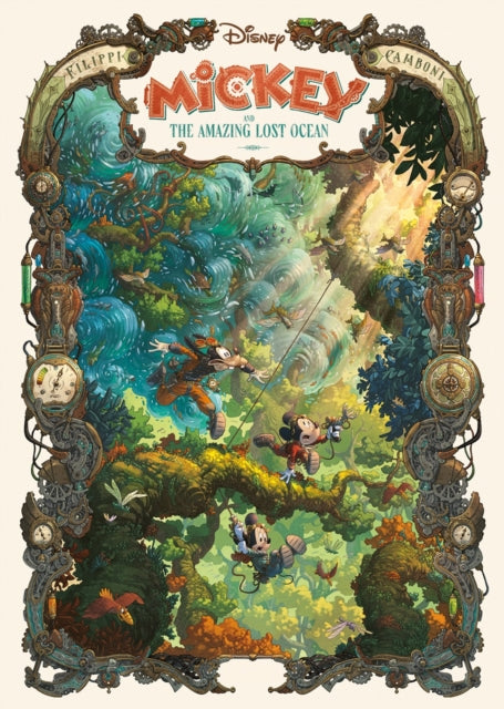 Front cover of Mickey and The Amazing Lost Ocean - Denis-Pierre Filippi, hardback