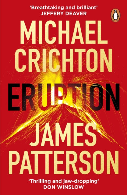 Front cover of Eruption by James Patterson, paperback