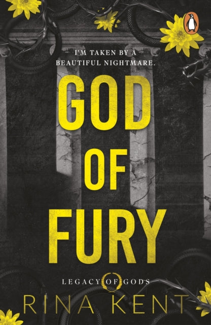 Front cover of God of Fury by Rina Kent, paperback