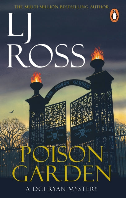 Front cover of Poison Garden by LJ Ross, paperback