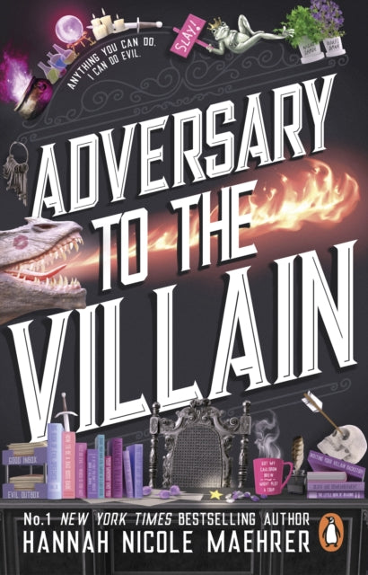 Front cover of Adversary to the Villain by Hannah Nicole Maehrer, paperback