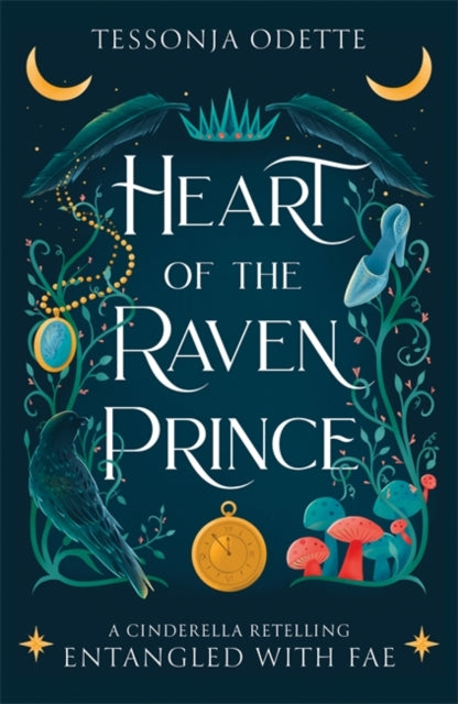 Front cover of Heart of the Raven Prince by Tessonja Odette, paperback