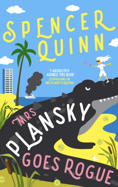 Front cover of Mrs Plansky Goes Rogue by Spencer Quinn, paperback