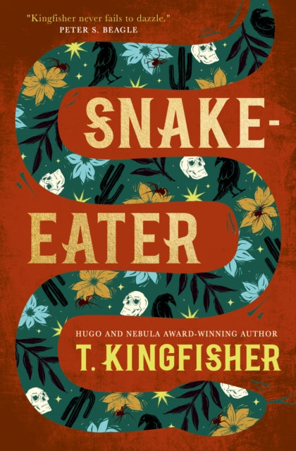 Front cover of Snake-Eater by T. Kingfisher, hardback