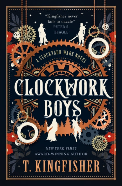 Front cover of Clockwork Boys by T. Kingfisher, paperback