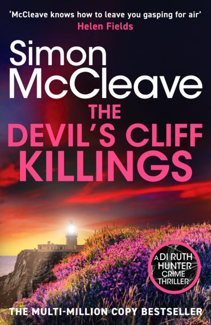 Front cover of The Devil's Cliff Killings by Simon McCleave, paperback