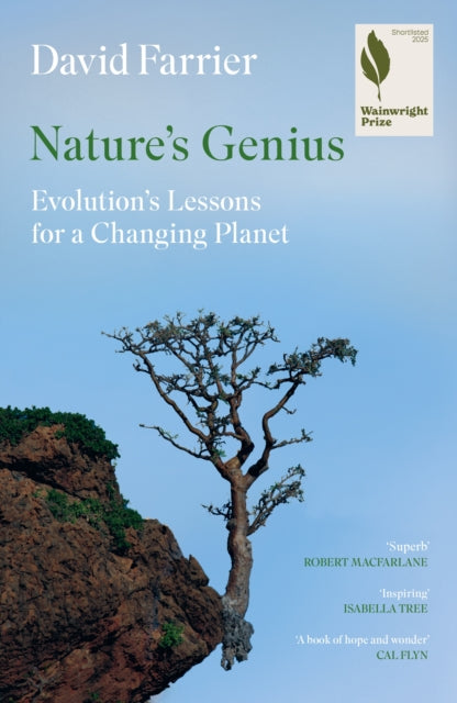 Front cover of Nature's Genius by David Farrier, hardback