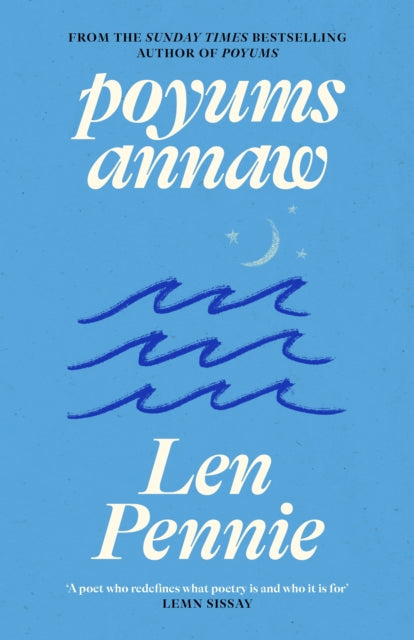 Front cover of poyums annaw by Len Pennie, hardback
