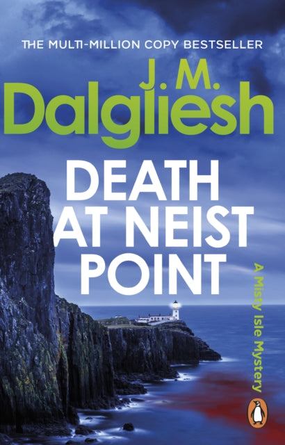 Front cover of Death at Neist Point by J M Dalgliesh, paperback