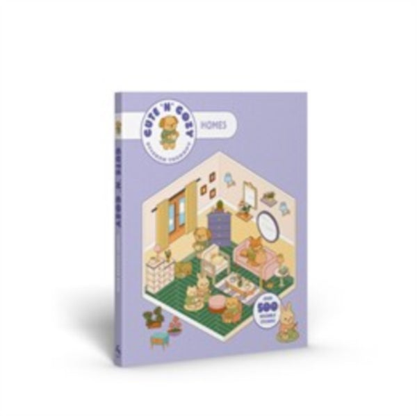 Cute 'n' Cozy Sticker Therapy: Homes : Over 500 reusable stickers! - Skittledog