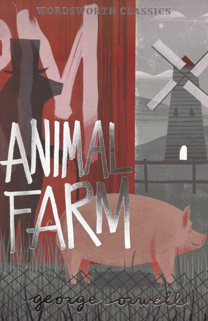 Front cover of Animal Farm by George Orwell, paperback