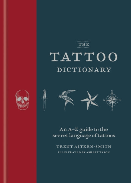 Front cover of The Tattoo Dictionary, hardback