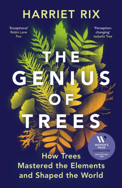 Front cover of The Genius of Trees by Harriet Rix, hardback