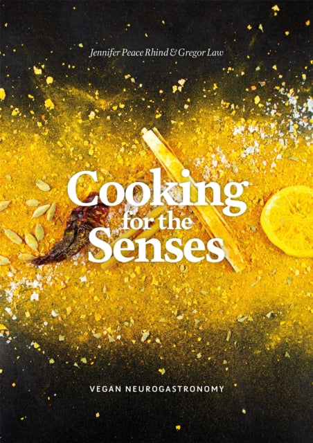 Front cover of Cooking for the Senses by Gregor Law, hardback