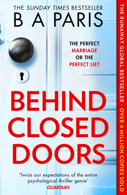 Front cover of Behind Closed Doors by B A Paris, paperback