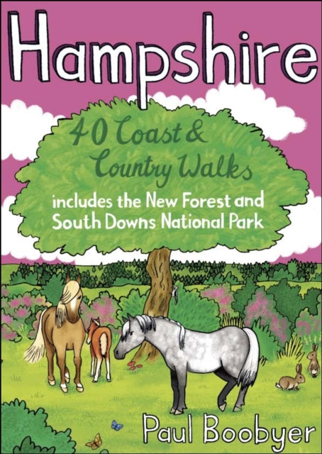 Front cover of Hampshire by Paul Boobyer, paperback