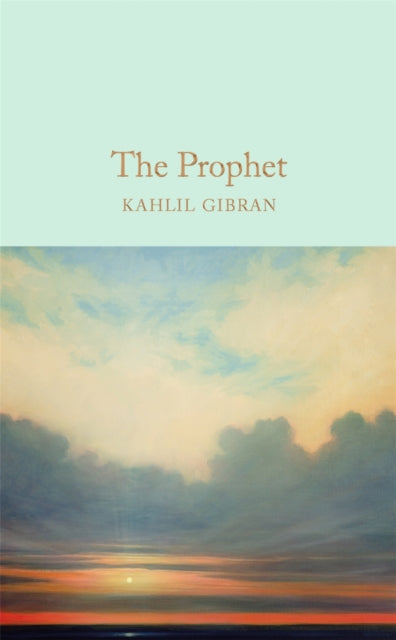 Front cover of The Prophet by Kahlil Gibran, hardback