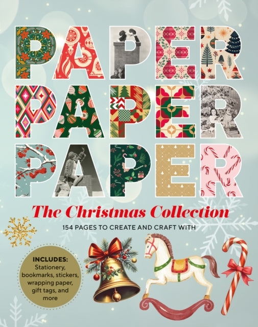 Front cover of Paper Paper Paper: The Christmas Collection by Deckchair Press