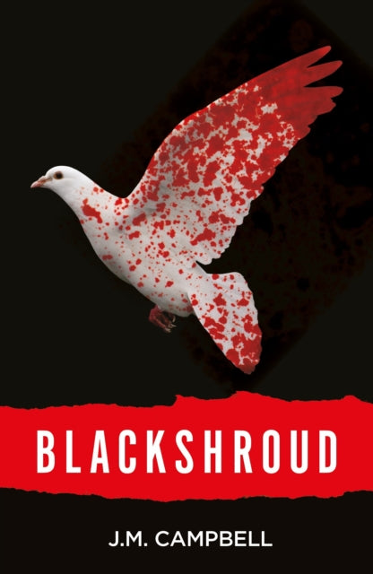 Front cover of Blackshroud by JM Campbell, paperback