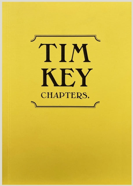 Front cover of Tim Key: Chapters by Tim Key, paperback