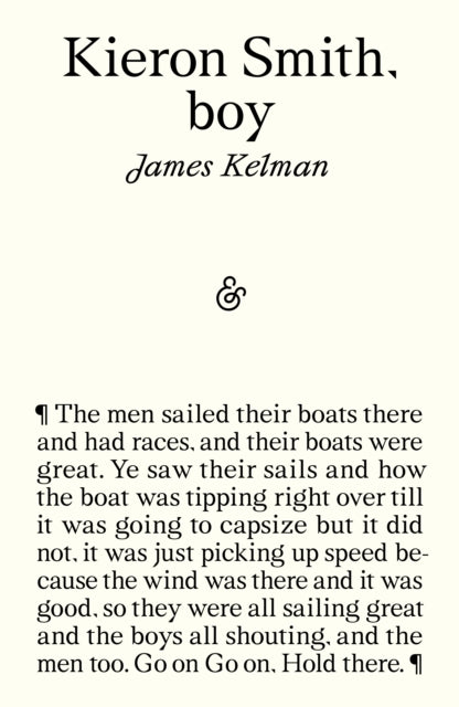Kieron Smith, boy - James Kelman