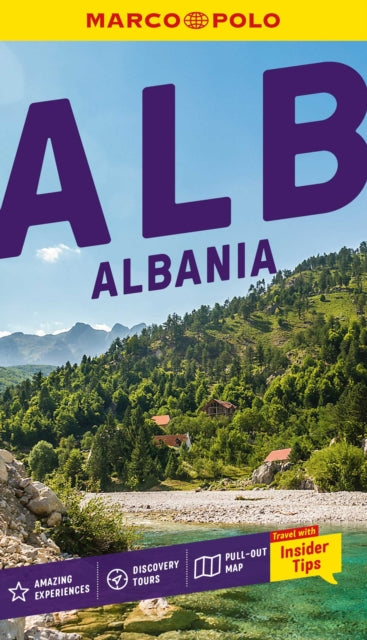 Front cover of Marco Polo Albania Pocket Travel Guide by Marco Polo, paperback