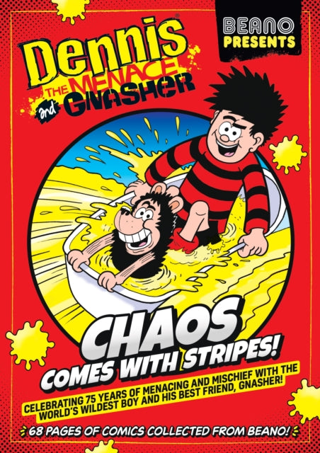 Front cover of Beano Presents: Dennis The Menace And Gnasher, paperback