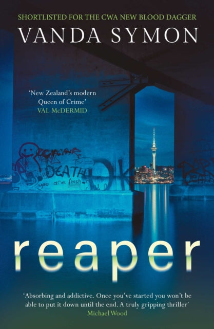 Front cover of Reaper by Vanda Symon, paperback