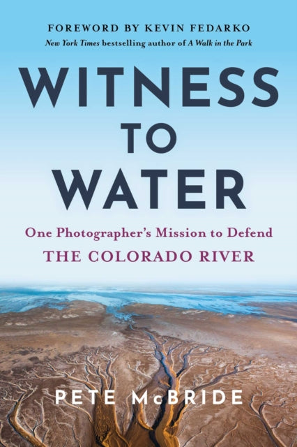 Front cover of Witness to Water by Kevin Fedarko, paperback