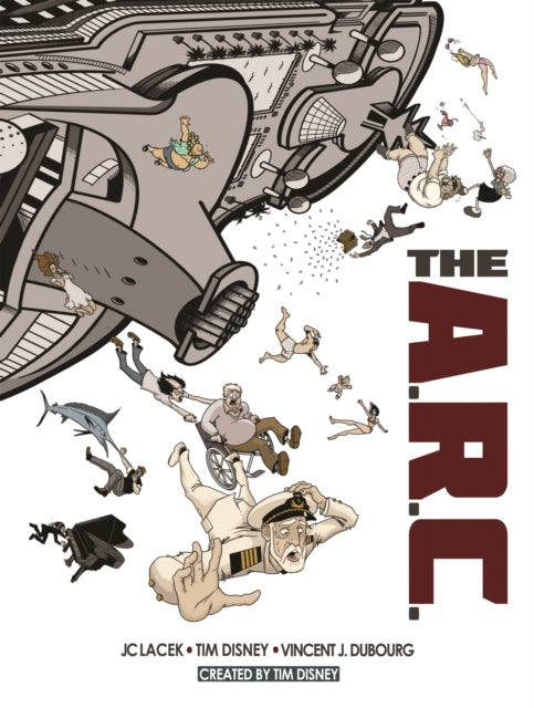 The A.R.C. : A Virus That Kills When You Lie - A Satirical Sci-Fi Graphic Novel - JC Lacek