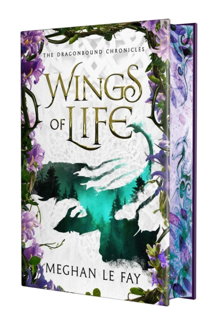 Front cover of Wings of Life by Meghan Le Fay, hardback