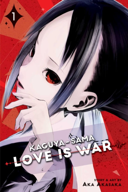 Front cover of Kaguya-sama: Love Is War, Vol. 1 by Aka Akasaka, paperback