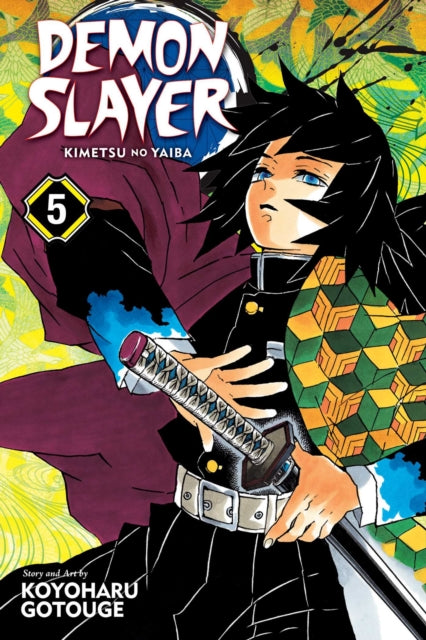 Front cover of Demon Slayer: Kimetsu no Yaiba, Vol. 5 by Koyoharu Gotouge, paperback