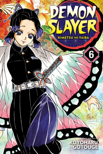 Front cover of Demon Slayer: Kimetsu no Yaiba, Vol. 6 by Koyoharu Gotouge, paperback