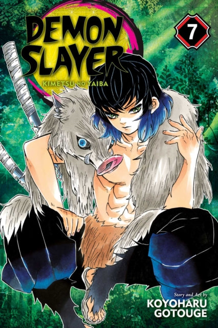 Front cover of Demon Slayer: Kimetsu no Yaiba, Vol. 7 by Koyoharu Gotouge, paperback