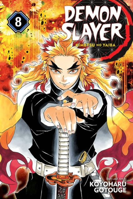 Front cover of Demon Slayer: Kimetsu no Yaiba, Vol. 8 by Koyoharu Gotouge, paperback