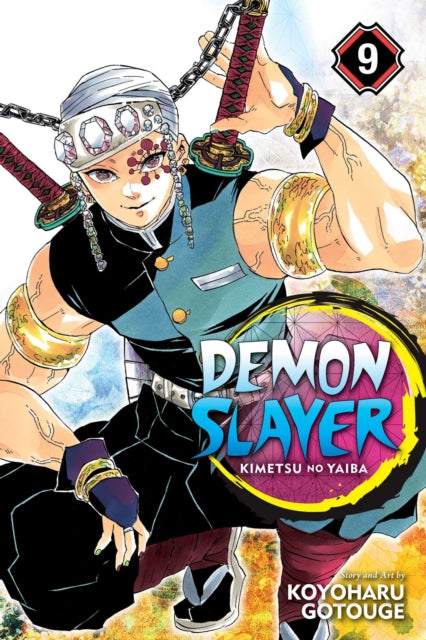 Front cover of Demon Slayer: Kimetsu no Yaiba, Vol. 9 by Koyoharu Gotouge, paperback