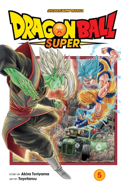 Front cover of Dragon Ball Super, Vol. 5 by Toyotarou, paperback