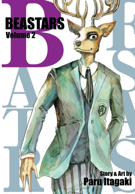 Front cover of BEASTARS, Vol. 2 by Paru Itagaki, paperback