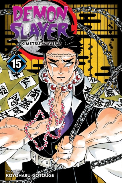 Front cover of Demon Slayer: Kimetsu no Yaiba, Vol. 15 by Koyoharu Gotouge, paperback