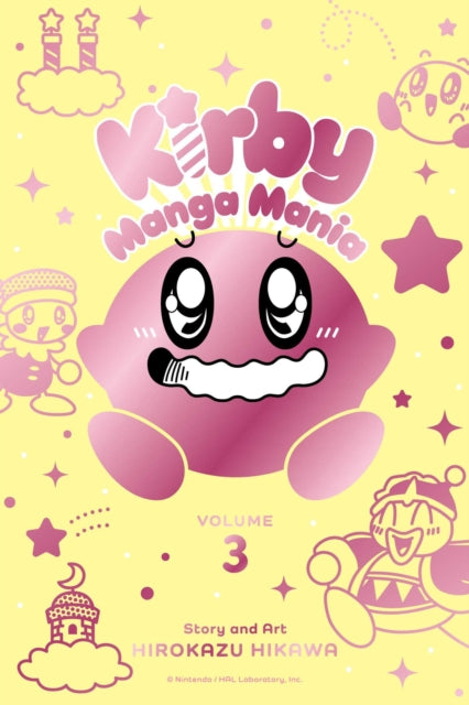 Front cover of Kirby Manga Mania, Vol. 3 by Hirokazu Hikawa, paperback