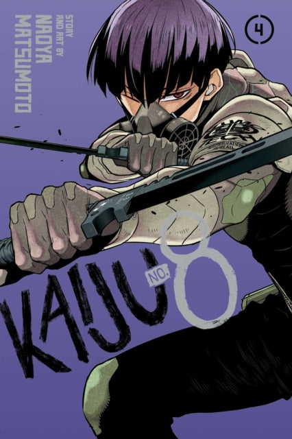 Front cover of Kaiju No. 8, Vol. 4 by Naoya Matsumoto, paperback